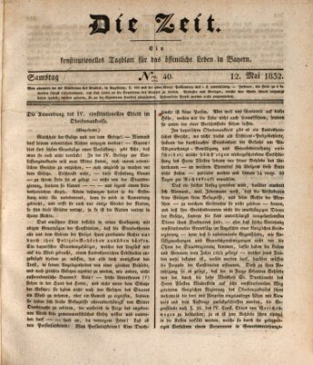 Die Zeit Samstag 12. Mai 1832
