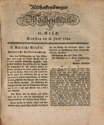 Aschaffenburger Wochenblatt (Aschaffenburger Zeitung)