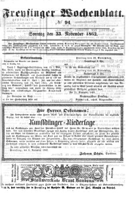Freisinger Wochenblatt
