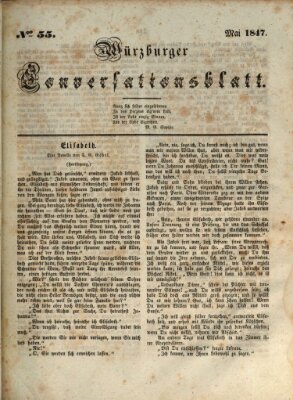 Würzburger Conversationsblatt Freitag 7. Mai 1847