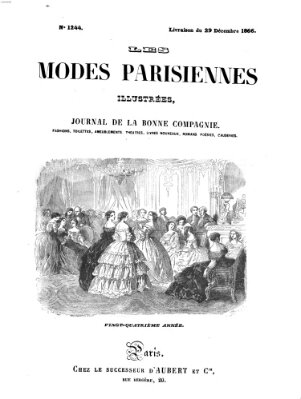 Les Modes parisiennes Samstag 29. Dezember 1866