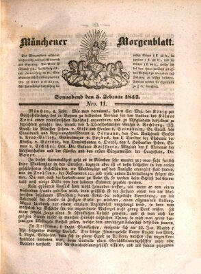 Münchener Morgenblatt Samstag 5. Februar 1842