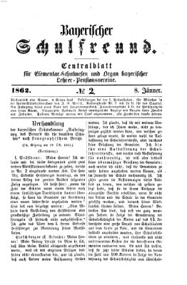 Bayerischer Schulfreund Mittwoch 8. Januar 1862