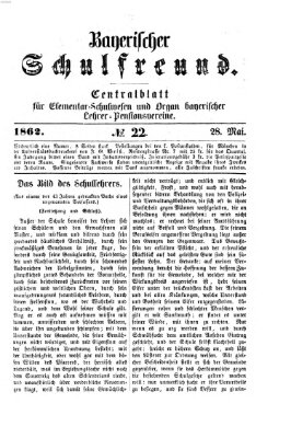 Bayerischer Schulfreund Mittwoch 28. Mai 1862