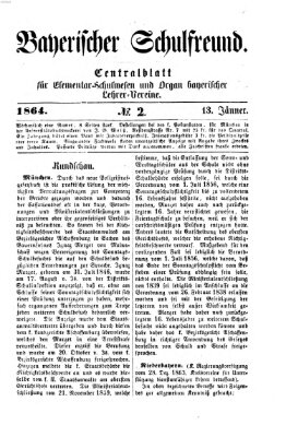Bayerischer Schulfreund Mittwoch 13. Januar 1864