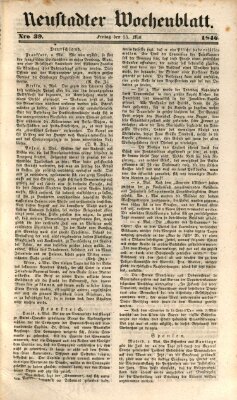 Neustadter Wochenblatt Freitag 15. Mai 1846