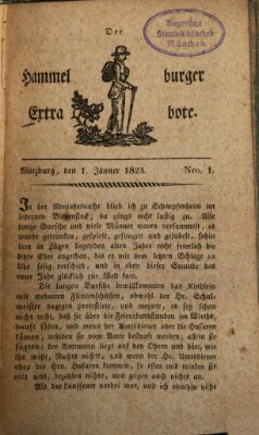 Der Hammelburger Extrabote Mittwoch 1. Januar 1823