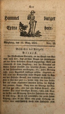 Der Hammelburger Extrabote Mittwoch 19. März 1823