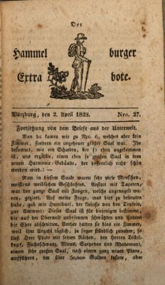 Der Hammelburger Extrabote Mittwoch 2. April 1823