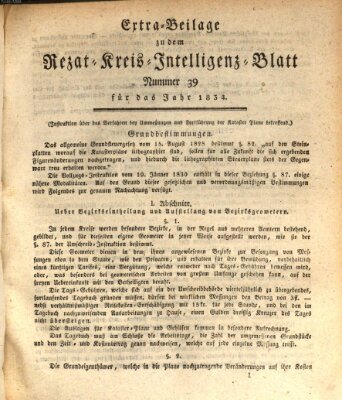 Königlich Bayerisches Intelligenzblatt für den Rezat-Kreis (Ansbacher Intelligenz-Zeitung) Samstag 17. Mai 1834