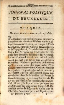 Mercure de France Samstag 16. Oktober 1779