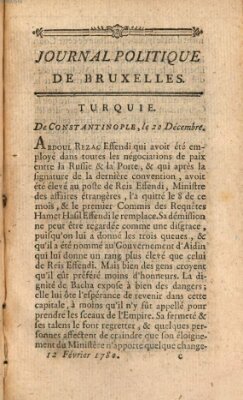 Mercure de France Samstag 12. Februar 1780