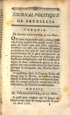 Mercure de France Samstag 22. April 1780
