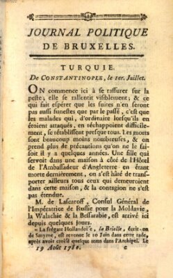 Mercure de France Samstag 19. August 1780