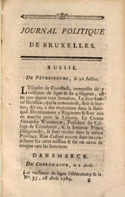 Mercure de France Samstag 28. August 1784