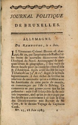 Mercure de France Samstag 18. Juni 1785