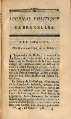 Mercure de France Samstag 28. Oktober 1786