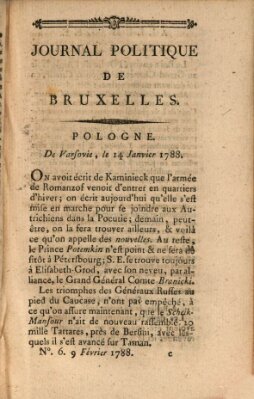 Mercure de France Samstag 9. Februar 1788