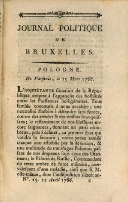 Mercure de France Samstag 12. April 1788