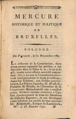 Mercure de France Samstag 23. Januar 1790