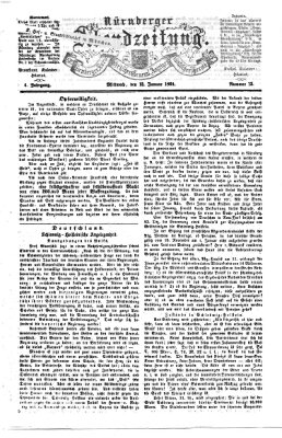 Nürnberger Abendzeitung Mittwoch 13. Januar 1864