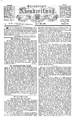 Nürnberger Abendzeitung Samstag 7. Mai 1864
