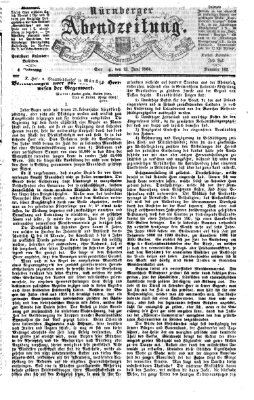 Nürnberger Abendzeitung Sonntag 12. Juni 1864