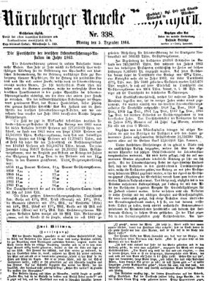 Nürnberger neueste Nachrichten Montag 5. Dezember 1864