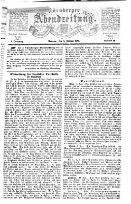 Nürnberger Abendzeitung Sonntag 5. Februar 1865