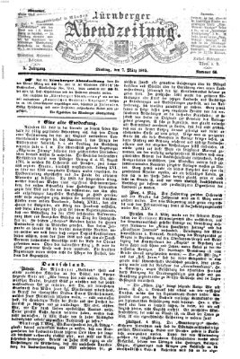 Nürnberger Abendzeitung Dienstag 7. März 1865
