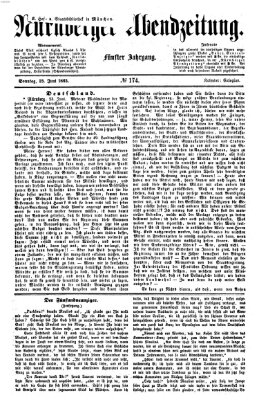 Nürnberger Abendzeitung Sonntag 25. Juni 1865