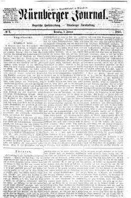Nürnberger Journal (Nürnberger Abendzeitung) Sonntag 7. Januar 1866