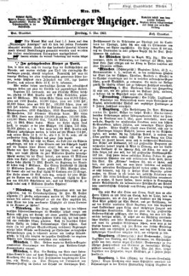 Nürnberger Anzeiger Freitag 8. Mai 1863