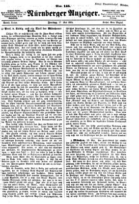 Nürnberger Anzeiger Freitag 27. Mai 1864