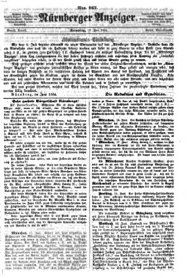 Nürnberger Anzeiger Samstag 18. Juni 1864