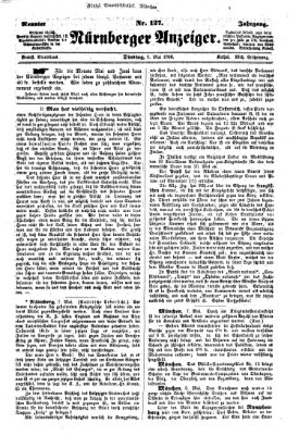 Nürnberger Anzeiger Dienstag 8. Mai 1866