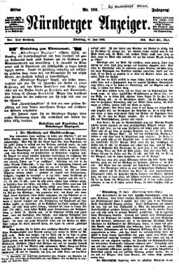 Nürnberger Anzeiger Dienstag 30. Juni 1868