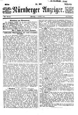 Nürnberger Anzeiger Freitag 4. Dezember 1868