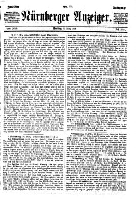 Nürnberger Anzeiger Freitag 19. März 1869