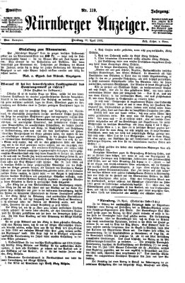 Nürnberger Anzeiger Freitag 30. April 1869