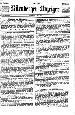Nürnberger Anzeiger Samstag 5. Juni 1869