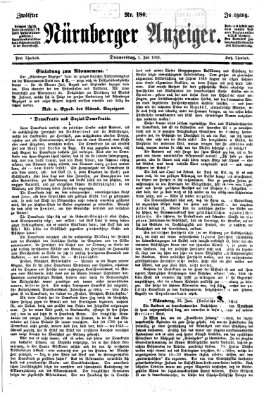 Nürnberger Anzeiger Donnerstag 1. Juli 1869
