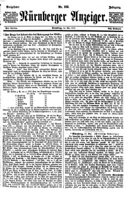 Nürnberger Anzeiger Samstag 14. Mai 1870
