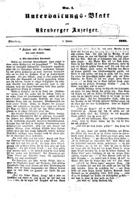 Nürnberger Anzeiger Samstag 4. Januar 1868