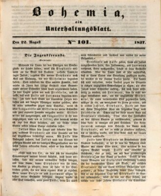 Bohemia Dienstag 22. August 1837