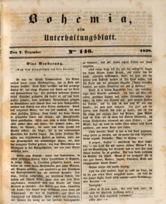 Bohemia Freitag 7. Dezember 1838