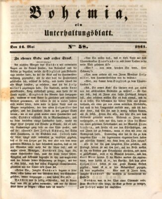 Bohemia Freitag 14. Mai 1841