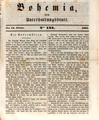 Bohemia Dienstag 12. Oktober 1841