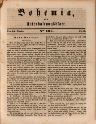 Bohemia Freitag 24. Oktober 1845