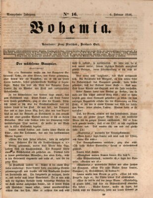 Bohemia Freitag 6. Februar 1846